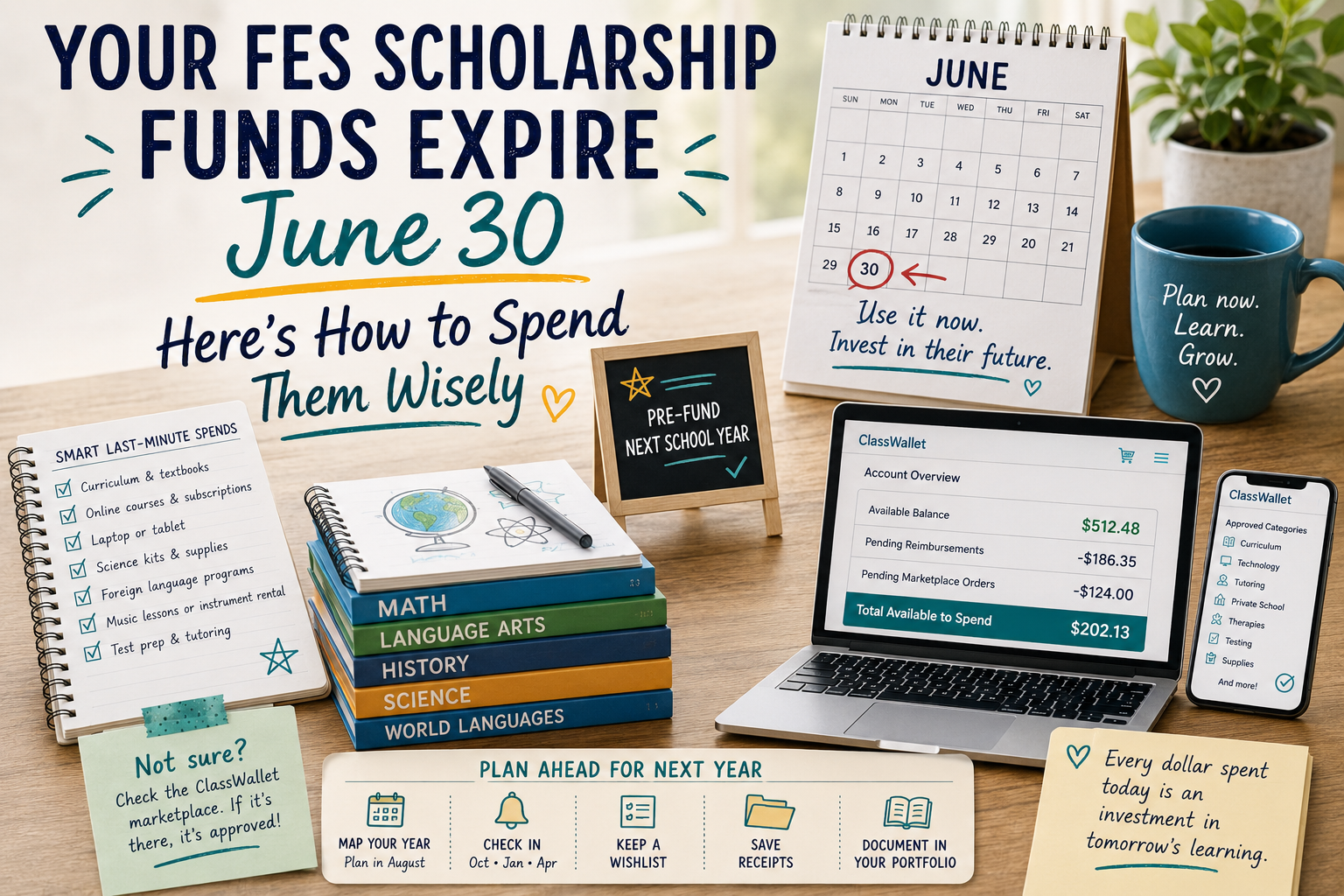 FES Funds Expire June 30: How to Spend Them Wisely